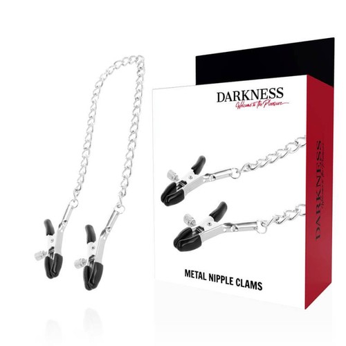 Darkness metal nipple clams - metal,